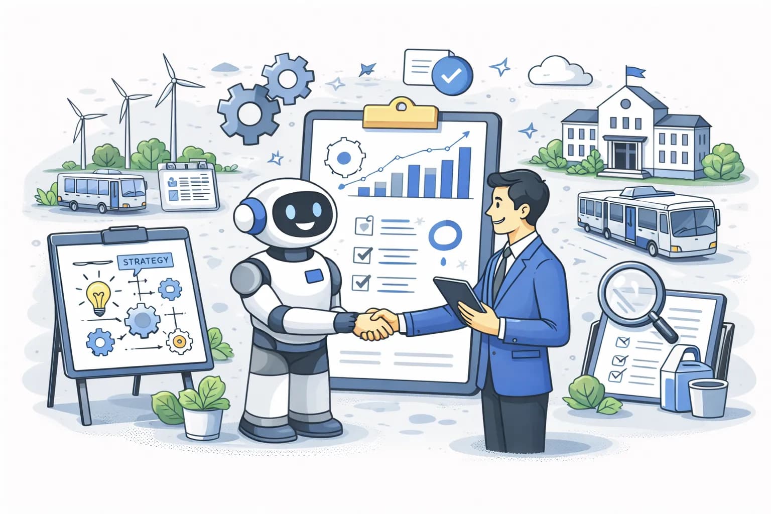 KI in Kommunen erfolgreich implementieren: Strategie, Architektur und Umsetzung bis 2027